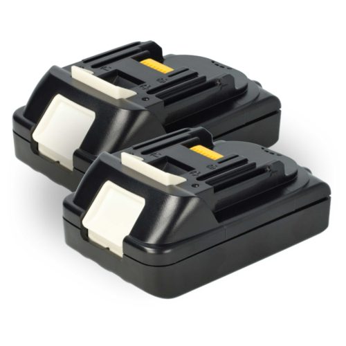 2x Battery replaces Makita 194204-5, 194230-4, 194309-1, 194205-3 Electric Power Tool - 2500 mAh, 18 V, Li-Ion