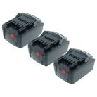 VHBW Electric Tool Battery Metabo 6.25459, 6.25457.00, 6.25346.00 - 5000 mAh 18 V Li-Ion