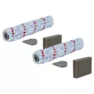 VHBW Vacuum Cleaner Accessory Set Leifheit 11918 Replacement - Foam Filter, Brush Roller - 4 pcs