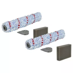   VHBW Vacuum Cleaner Accessory Set Leifheit 11918 Replacement - Foam Filter, Brush Roller - 4 pcs