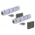 VHBW Vacuum Cleaner Accessory Set Leifheit 11918 Replacement - Foam Filter, Brush Roller - 4 pcs