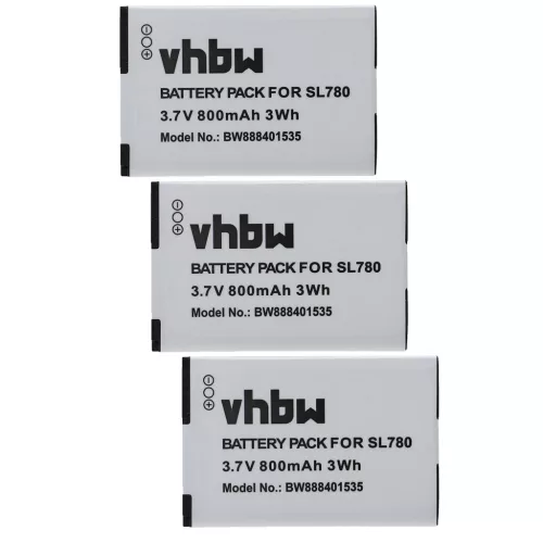 VHBW Festnetztelefon Akku Siemens S30852-D2152-X1, 4250366817255 - 800 mAh 3,7 V Li-Ion