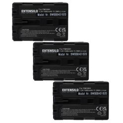 VHBW Battery NP-FM500H - 1600 mAh 7.2 V Li-Ion