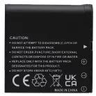 VHBW Battery BenQ NP-40DBA, NP-40, NP-40DCA - 1250 mAh 3.7 V Li-Ion