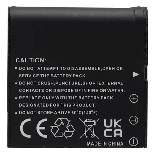 VHBW Battery BenQ NP-40DBA, NP-40, NP-40DCA - 1250 mAh 3.7 V Li-Ion
