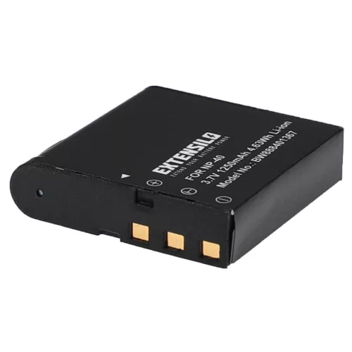 VHBW Battery BenQ NP-40DBA, NP-40, NP-40DCA - 1250 mAh 3.7 V Li-Ion