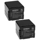 VHBW Video Camera Battery VW-VBG260 - 2500 mAh 7.2 V Li-Ion