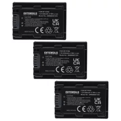   VHBW Kamera Akku NP-FH70, NP-FH40, NP-FH100, NP-FH50 - 650 mAh 7,2 V Li-Ion
