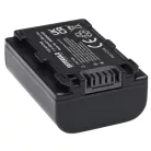 VHBW Kamera Akku NP-FH70, NP-FH40, NP-FH100, NP-FH50 - 650 mAh 7,2 V Li-Ion