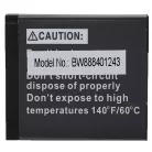 VHBW Kamera Akku NCA-YN101G, NCA-YN101F, DMW-BCK7PP, DMW-BCK7E, DMW-BCK7 - 700 mAh 3,7 V Li-Ion