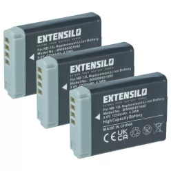 VHBW Kamera Akku Canon NB-13L - 1250 mAh 3,6 V Li-Ion