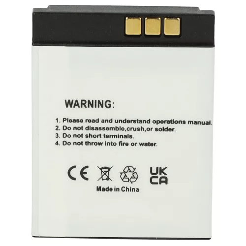 VHBW Smartwatch Battery BT166342, PX8914-944, BT266342 - 380 mAh 3.7 V Li-polymer