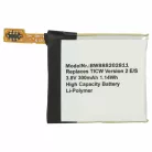 VHBW Smartwatch Akku SP382728SE - 300 mAh 3,8 V Li-Polymer