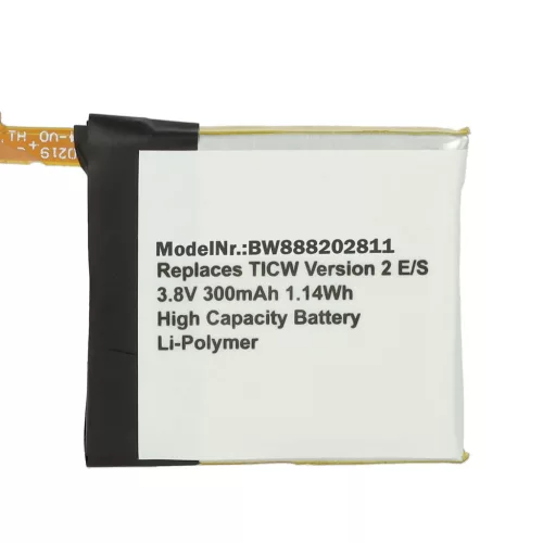 VHBW Smartwatch Akku SP382728SE - 300 mAh 3,8 V Li-Polymer