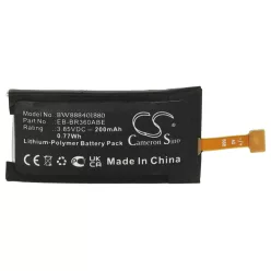   VHBW Smartwatch Battery GH43-04611B, EB-BR360ABE - 200 mAh 3.85 V Li-polymer