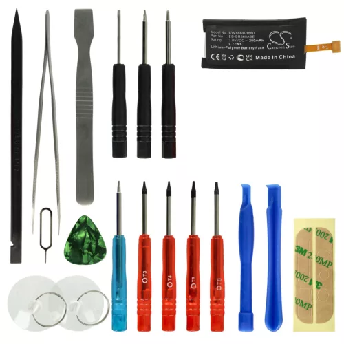 VHBW Smartwatch Battery GH43-04611B, EB-BR360ABE - 200 mAh 3.85 V Li-polymer