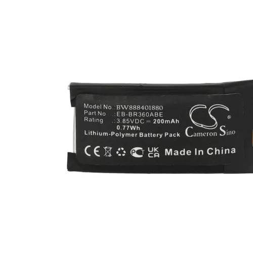 VHBW Smartwatch Battery GH43-04611B, EB-BR360ABE - 200 mAh 3.85 V Li-polymer