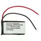 VHBW Smartwatch Battery LSSP281324AB - 110 mAh 3.7 V Li-polymer