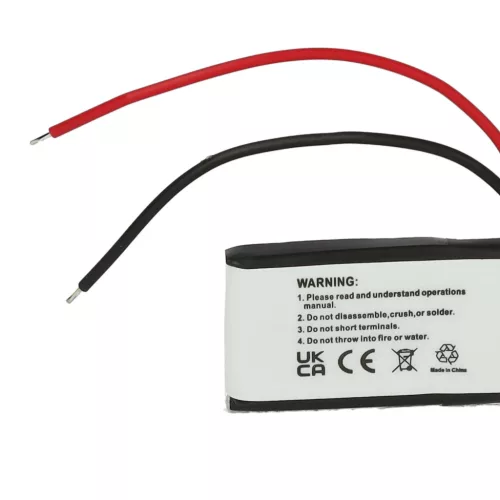 VHBW Smartwatch Battery LSSP281324AB - 110 mAh 3.7 V Li-polymer