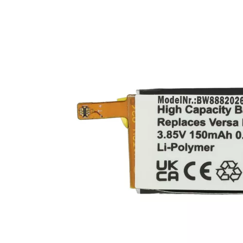 VHBW Smartwatch Akku R-41021555, 261827 - 150 mAh 3,85 V Li-Polymer