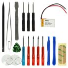 VHBW Smartwatch Battery Fitbit FB406 - 36 mAh 3.7 V Li-polymer