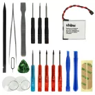 VHBW Smartwatch Akku 361-00108-00, 361-00108-01 - 160 mAh 3,7 V Li-Polymer