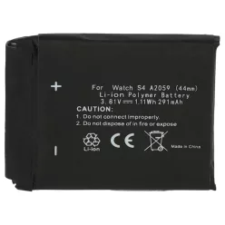   VHBW Smartwatch Battery Apple A2059 - 291 mAh 3.81 V Li-polymer