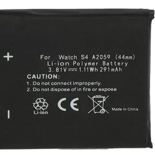 VHBW Smartwatch Battery Apple A2059 - 291 mAh 3.81 V Li-polymer