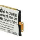 VHBW Smartwatch Akku Asus C11N1540, 0B200-01630100 - 365 mAh 3,8 V Li-Polymer