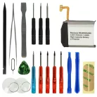 VHBW Smartwatch Akku Samsung GH43-04855A, EB-BR800ABU - 472 mAh 3,85 V Li-Polymer