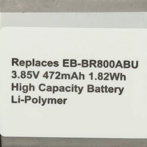 VHBW Smartwatch Akku Samsung GH43-04855A, EB-BR800ABU - 472 mAh 3,85 V Li-Polymer