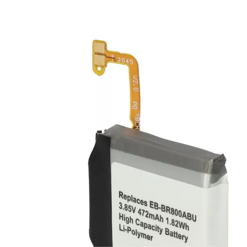 VHBW Smartwatch Akku Samsung GH43-04855A, EB-BR800ABU - 472 mAh 3,85 V Li-Polymer