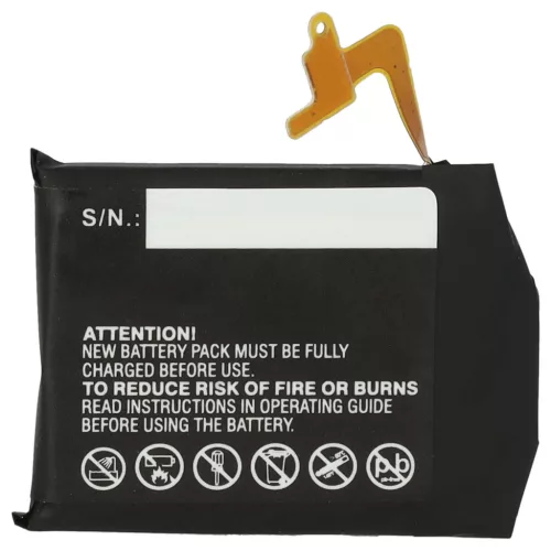 VHBW Smartwatch Battery EB-BR760ABE, EB-BR760 - 350 mAh 3.85 V Li-polymer