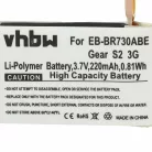 VHBW Smartwatch Akku Samsung GH43-04538B, EB-BR730ABE - 220 mAh 3,7 V Li-Polymer