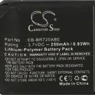 VHBW Smartwatch Akku Samsung EB-BR720ABE - 250 mAh 3,7 V Li-Polymer