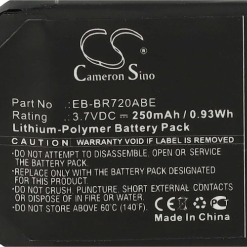 VHBW Smartwatch Akku Samsung EB-BR720ABE - 250 mAh 3,7 V Li-Polymer