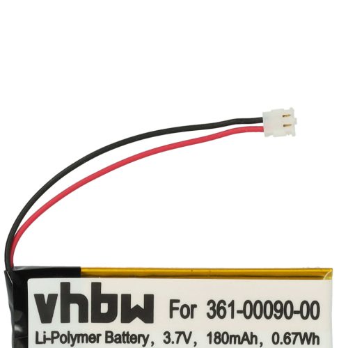 VHBW Smartwatch Akku 361-00090-00 - 180 mAh 3,7 V Li-Polymer
