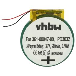   VHBW Smartwatch Battery Garmin 361-00047-00, PD3032 - 200 mAh 3.7 V Li-polymer