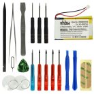 VHBW Smartwatch Battery 361-00097-00 - 230 mAh 3.7 V Li-polymer