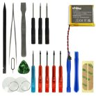 VHBW Smartwatch Battery AHB332824HPS - 280 mAh 3.7 V Li-polymer