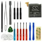 VHBW Smartwatch Battery GH43-04922A, EB-BR500ABU - 230 mAh 3.85 V Li-polymer