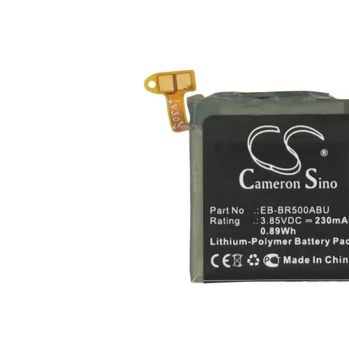 VHBW Smartwatch Battery GH43-04922A, EB-BR500ABU - 230 mAh 3.85 V Li-polymer
