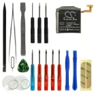 VHBW Smartwatch Battery EB-BR830ABY, GH43-04968A - 220 mAh 3.85 V Li-polymer