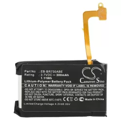   VHBW Smartwatch Akku EB-BR730ABE, GH43-04538B - 300 mAh 3,7 V Li-Polymer
