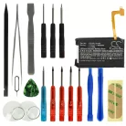 VHBW Smartwatch Akku EB-BR730ABE, GH43-04538B - 300 mAh 3,7 V Li-Polymer