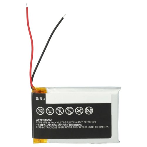 VHBW Smartwatch Akku Garmin 361-00126-00 - 400 mAh 3,7 V Li-Polymer
