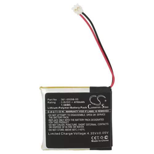 VHBW Smartwatch Akku Garmin 361-00098-00 - 410 mAh 3,8 V Li-Polymer