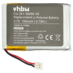   VHBW Smartwatch Battery 361-00086-00, 361-00072-10, 361-00072-00 - 180 mAh 3.7 V Li-polymer