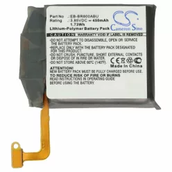   VHBW Smartwatch Akku EB-BR800ABU, GH43-04855A - 450 mAh 3,85 V Li-Polymer