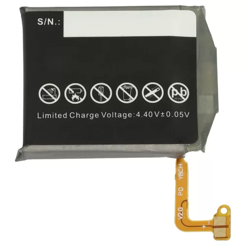 VHBW Smartwatch Akku EB-BR800ABU, GH43-04855A - 450 mAh 3,85 V Li-Polymer